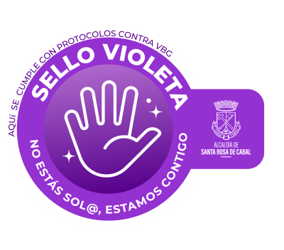 Sello Violeta Termales San Vicente